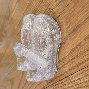 Old Navy brand clear infant jelly shoes
